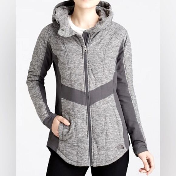 The North Face Pseudio Jacket in Grey and Black XS NWOT - Picture 2 of 15